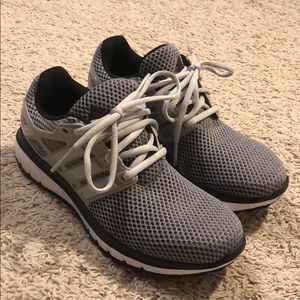 Adidas grey running or training shoes(5.5/6)